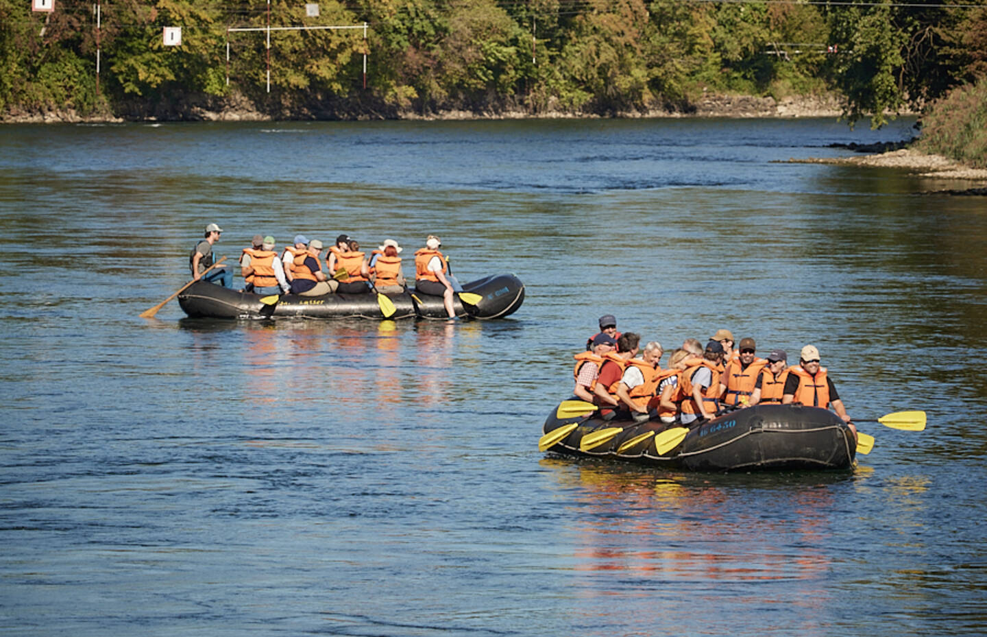 Bootstour auf der Reuss